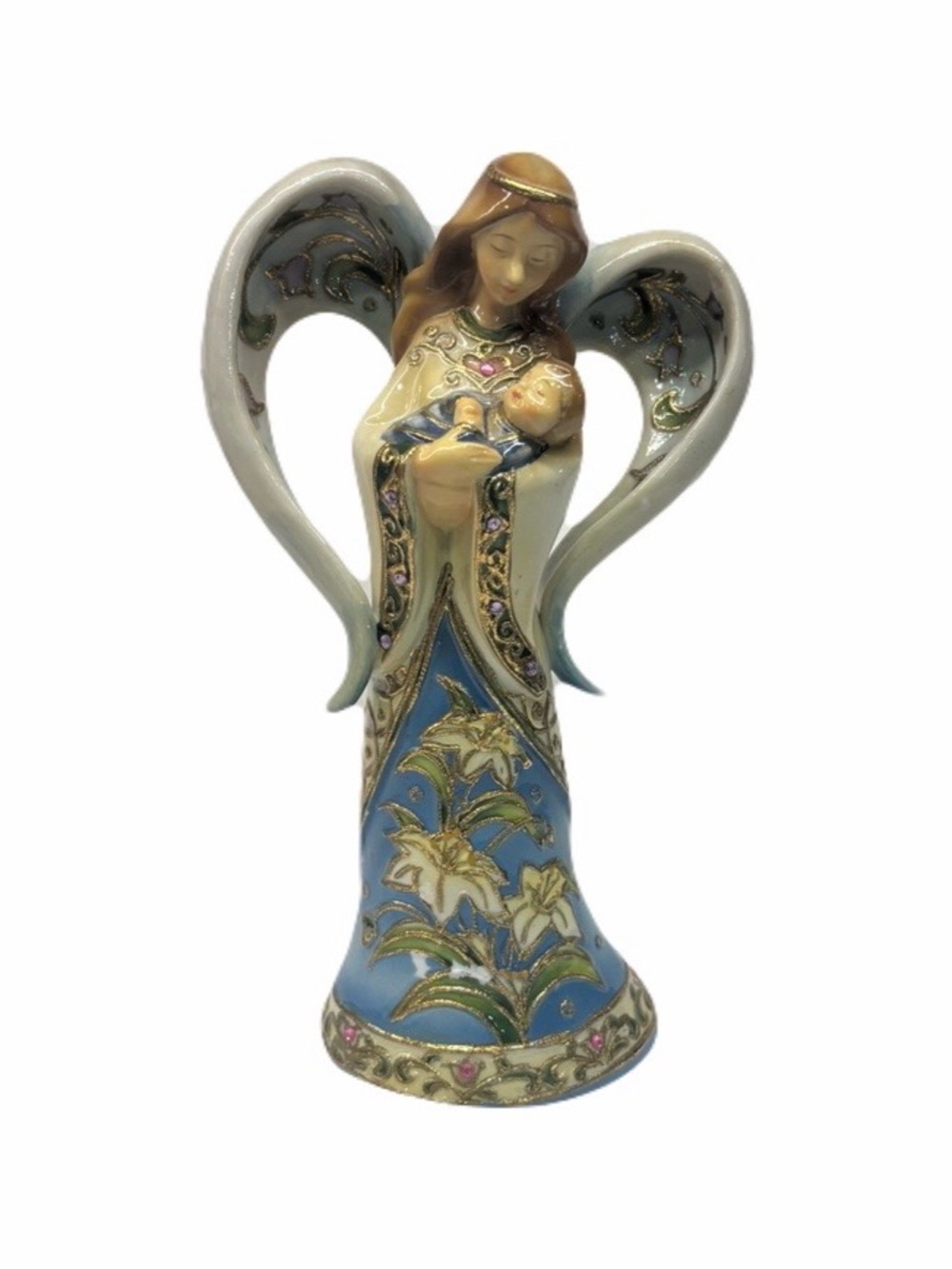 Vintage 2005 Shelly Rasche porcelain angel figurine
